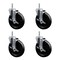 Service Caster 6 Inch Phenolic Wheel Swivel 34 Inch Threaded Stem Caster Set with Brake SCC SCC-TS20S615-PHR-TLB-34212-4 - alternate 1